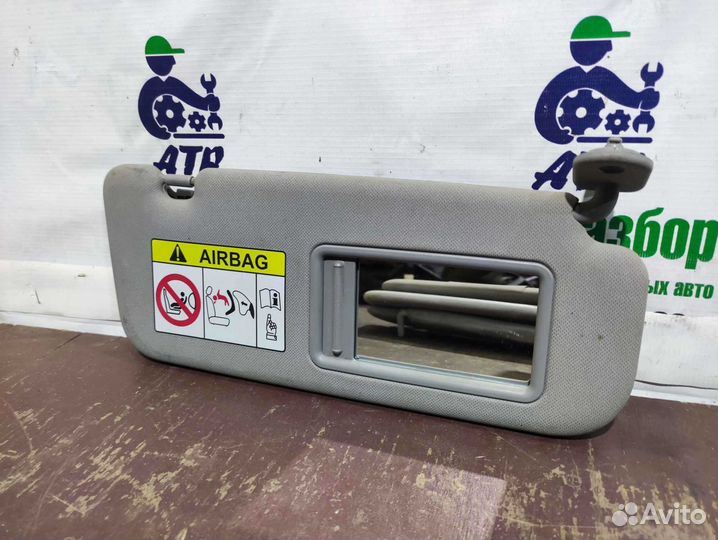 Козырек солнцезащитный правый KIA Rio 3 l Solaris