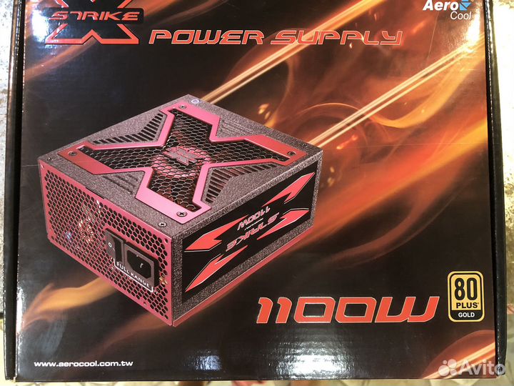Блок питания aerocool Strike-X 1100w