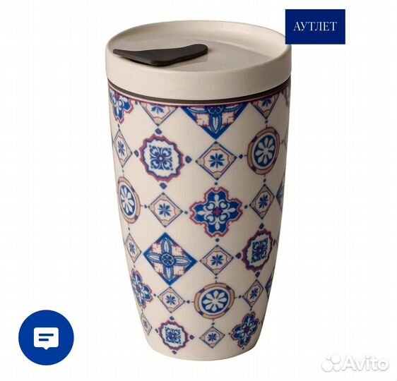 Фарфоровая кружка To Go Indigo от Villeroy & Boch