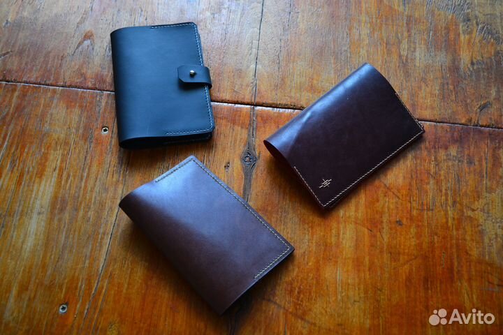 Обложка на паспорт из натуральной кожи