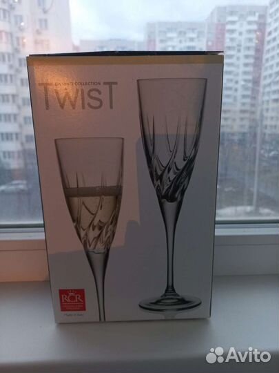 Бокалы для шампанского TwisT