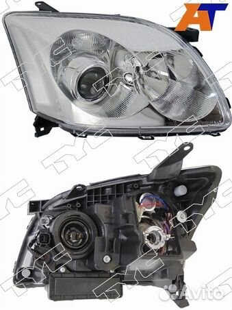 Фара toyota avensis, toyota avensis AZT25# 03-08