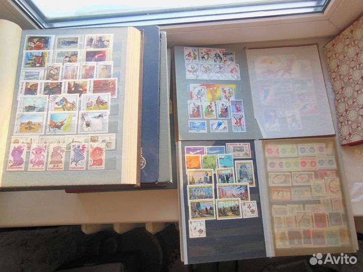 Почтовые марки СССР, иностранные -1900 - 1991гг