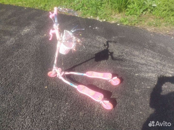 Самокат треугольный