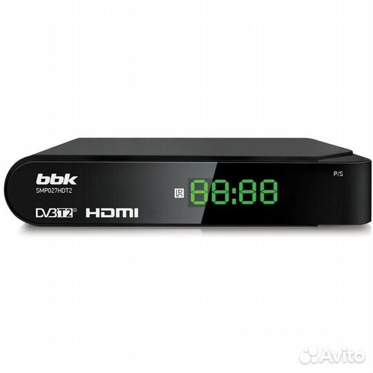 Ресивер BBK SMP027HDT2 черный DVB-T2 #355103