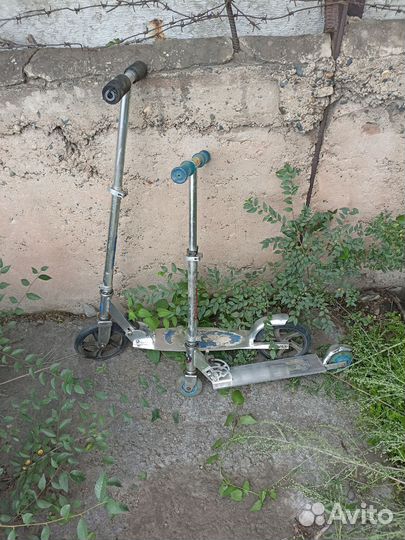 Самокат детский двухколесный бу