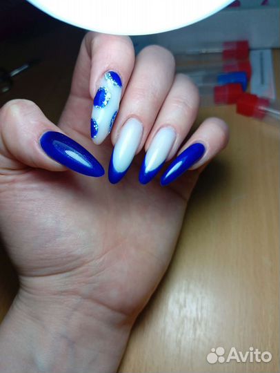 Маникюр,покрытие гель лаком, наращивание