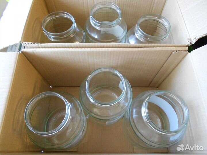 Банки резьбовые, 3л, 6шт