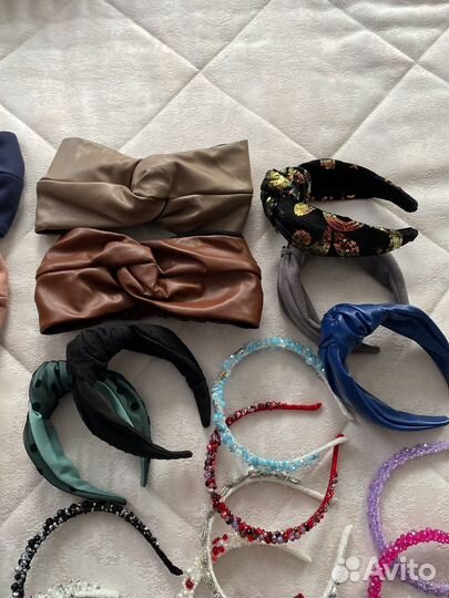 Повязка на голову / ободок ручная работа