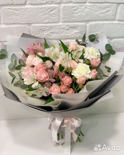 Живые цветы букеты розы с доставкой