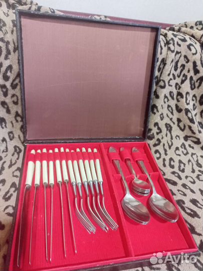 Столовый набор ложки и вилки СССР