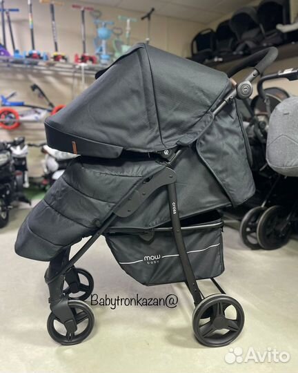 Прогулочная коляска Mowbaby Cross RA080 gold/black