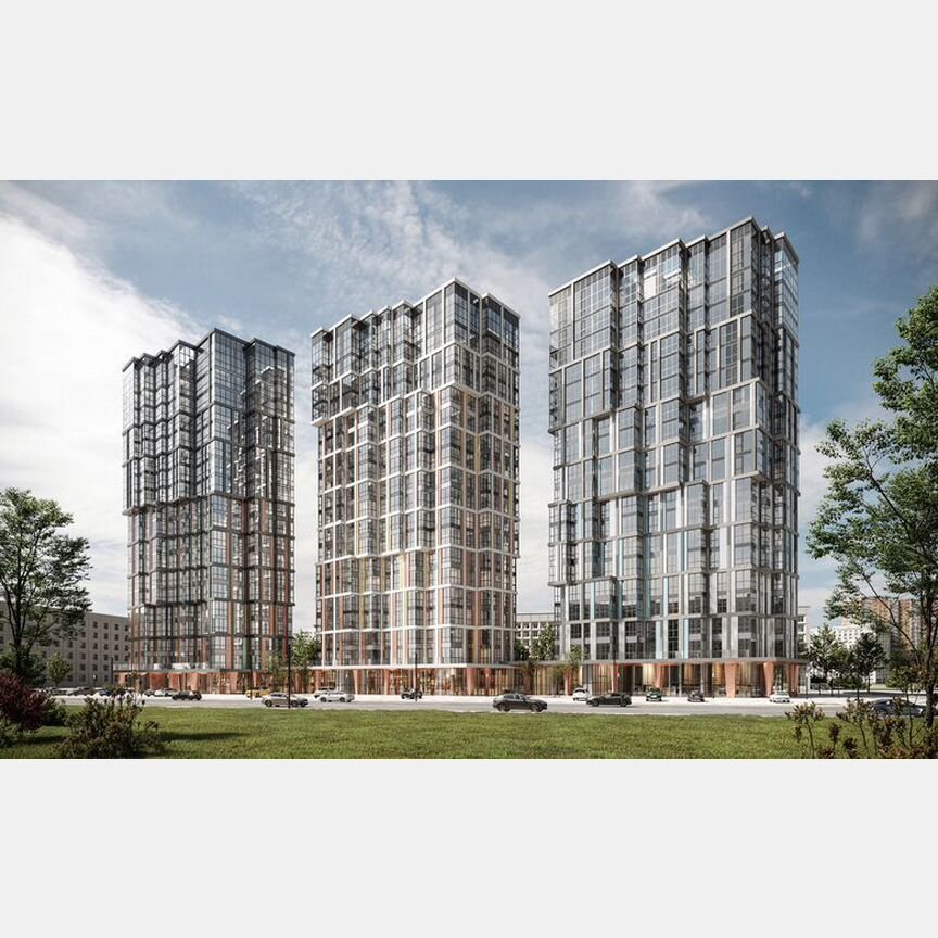 1-к. квартира, 44,6 м², 7/19 эт.