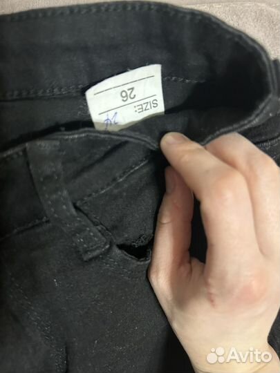 Кожаные штаны женские