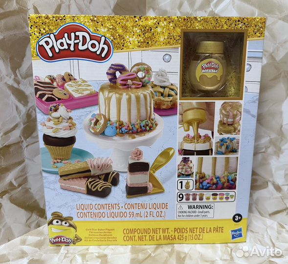 Набор пластилина для лепки Play Doh Кондитерская