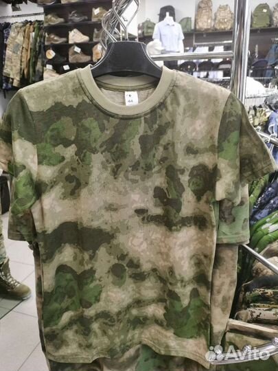 Футболка мужская камуфляжная