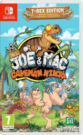 Joe & Mac: Caveman Ninja T-Rex Edition Nintendo Sw