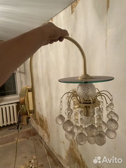 Советская люстра и бра