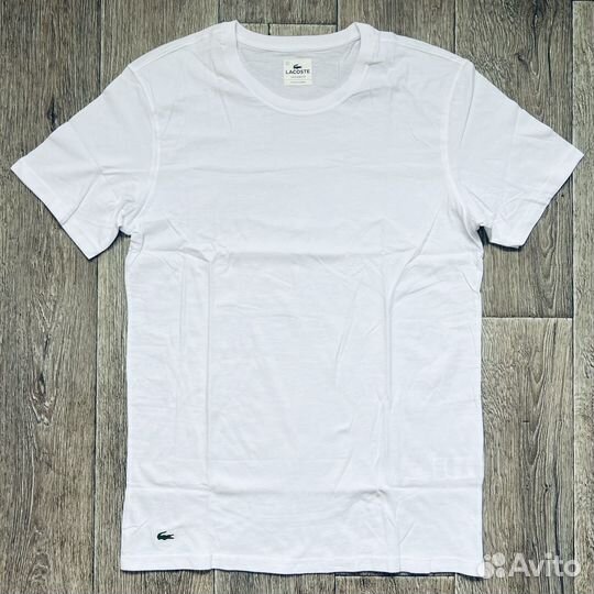 Футболка Lacoste Essentials Crewneck T-Shirt White