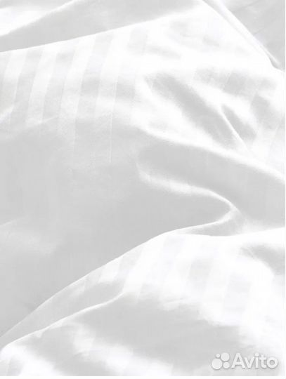 Белье постельное хлопок страйп сатин