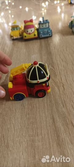 Машинки робокар полли