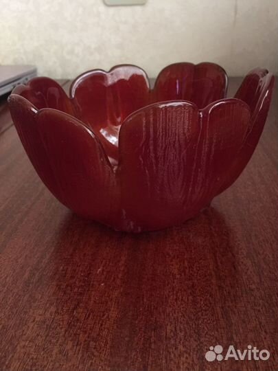 Ваза цветное стекло