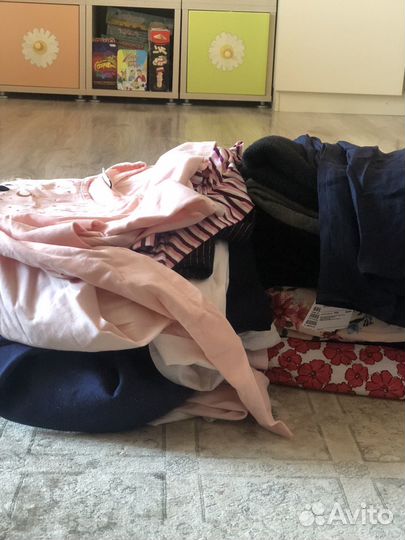 Оргомный пакет вещей на девочку 10-12 лет