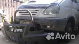 Бампер передний б/у для газель