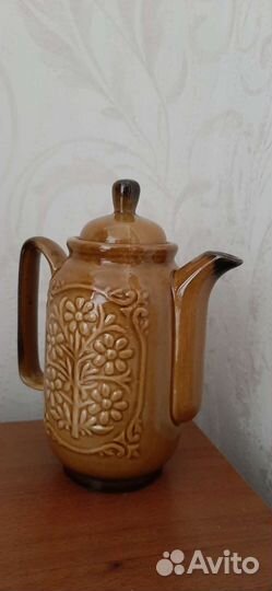 Чайник керамический СССР 21см