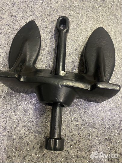 Якорь Хола 6,8кг чугун пвх