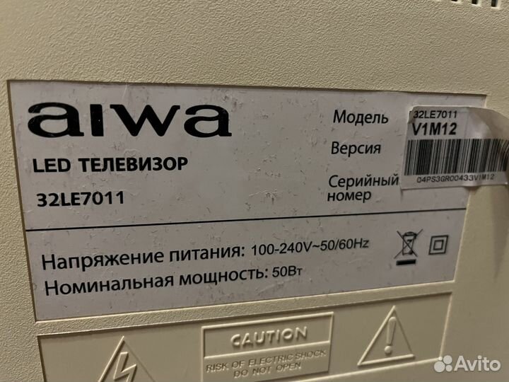 Телевизор aiwa 32д