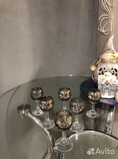 Стаканы рюмки