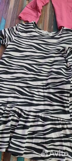 Вещи на девочку 116р пакетом