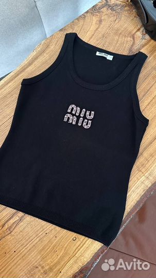 MiuMiu майка стильная (тренд 2024)