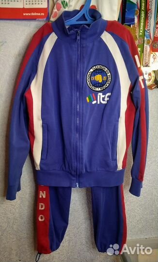 Костюм сборной Омской области по тхэквондо