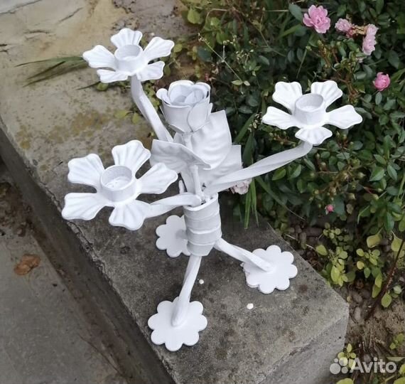 Кованые канделябры ручной работы