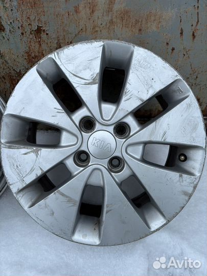 Оригинальные литые диски Kia Rio R15