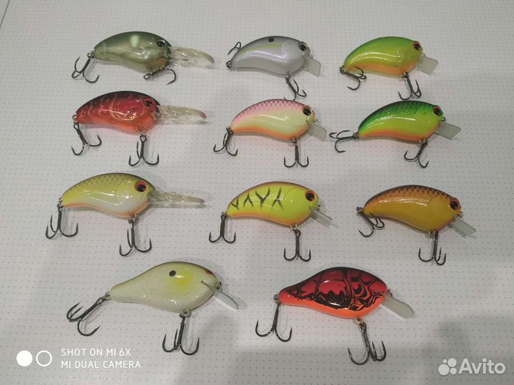 Японские минноу,кренки,шеды и ретлины