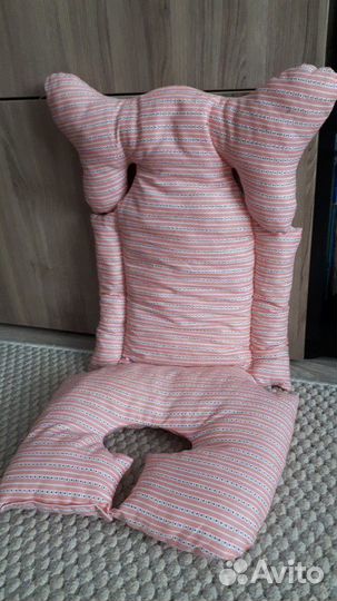 Матрасик в коляску, стульчик