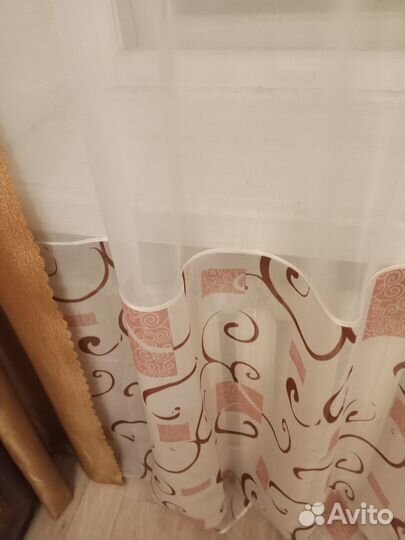 Тюль с каймой