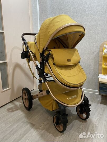 Коляска новая LuxMom 3 в 1
