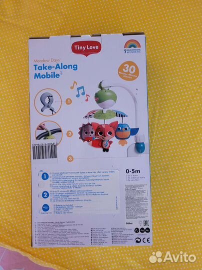 Мобиль на кроватку tiny love