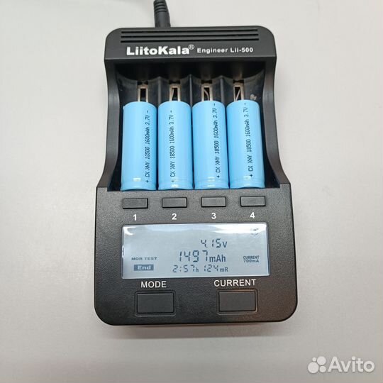 Аккумулятор Icr 18500 1600 mAh