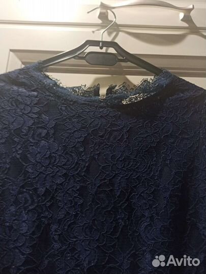 Блузка Pretty Lolita кружевная с баской р.44