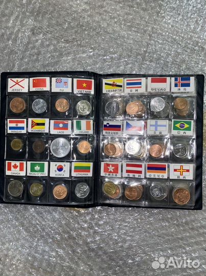 Коллекция монет 60 стран