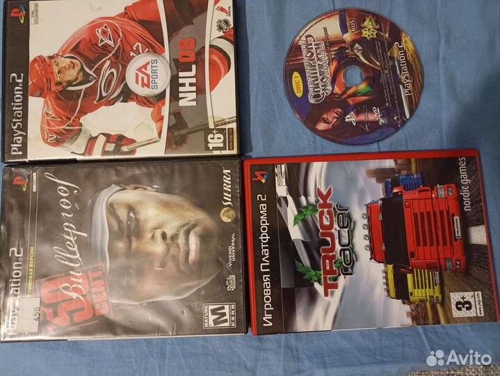 Диски на sony playstation 2