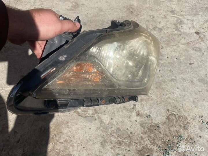 Солярис фара левая рестайлинг