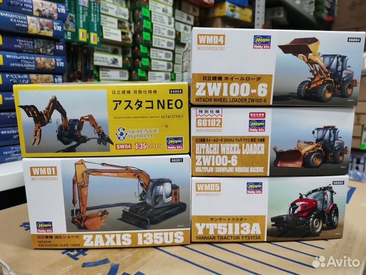 Сборные модели коммунальной техники 1 35