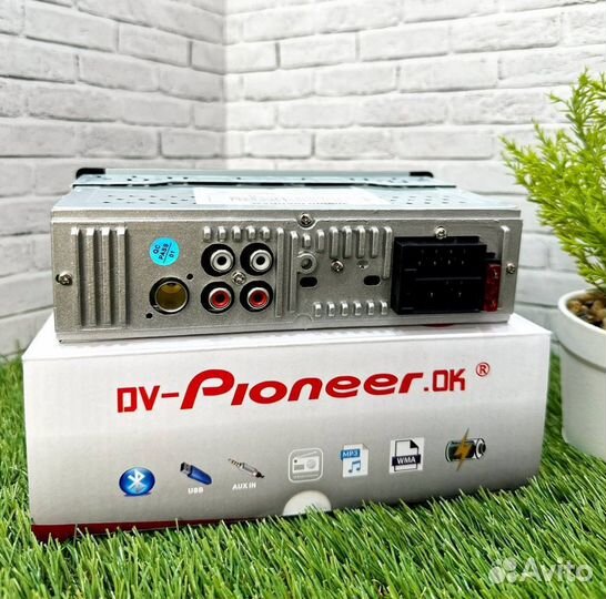 Магнитола 1 din с bluetooth pioneer арт696