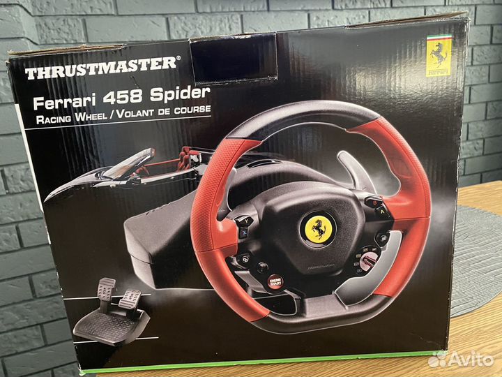 Руль Thrustmaster Ferrari 458 Spider Rasing Wheel